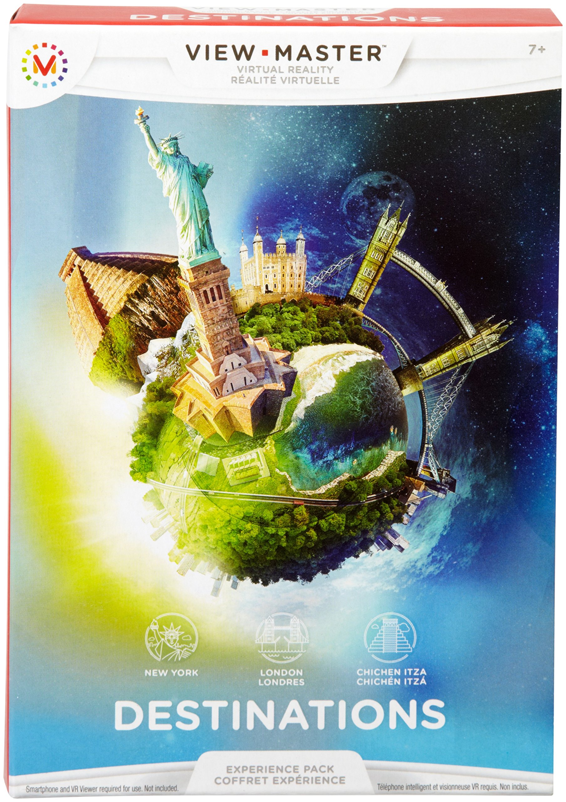 National Geographic Viewmaster Experience Pack Dll69 Educational Toys, Multi-Color For 7 Years