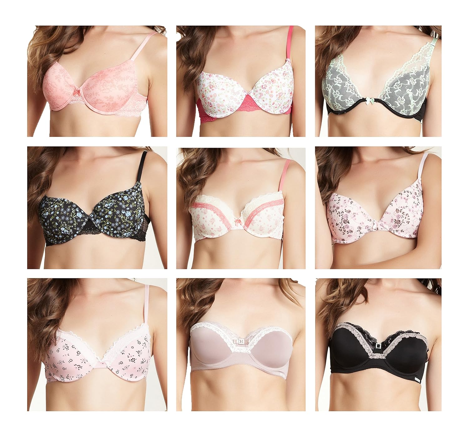Laura Ashley 4 Pack Bra Surprise Grab Bag Mix of Amazon.co.uk Clothing