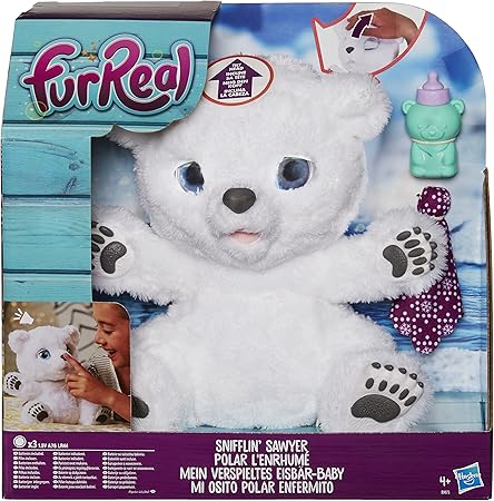 Amazon.es: FurReal friends Osito Interactivo, Multicolor, 25 cm (Hasbro B9073EU4)