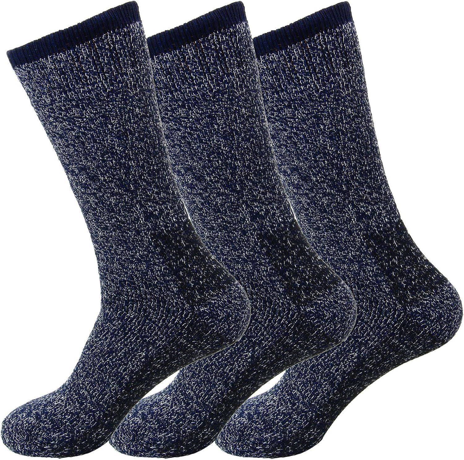 Falari 6Pack Mens Winter Thermal Socks Ultra Warm Best For Cold