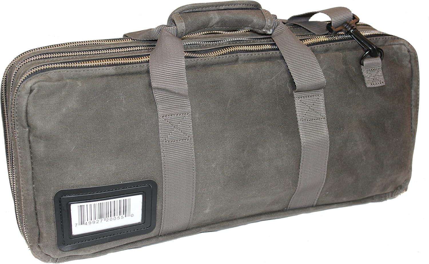 The Ultimate Edge 2001-EDOWS (OIL WAXED CANVAS) Knife Case, Smoke: Kitchen & Dining