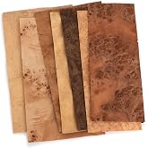 Sauers Mixed Burl Variety Veneer Pack, 3 Sq Ft
