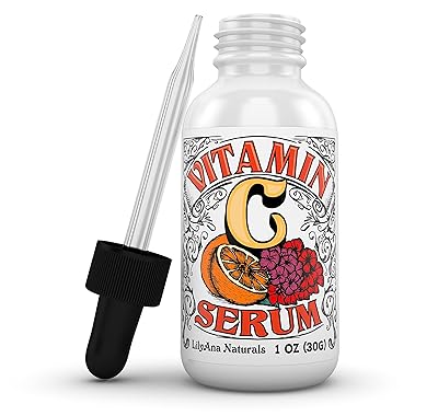 LilyAna Naturals Vitamin C Serum with Hyaluronic Acid