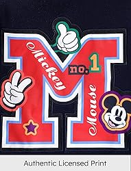 Disney Mickey Mouse Toddler Boy Fleece Varsity