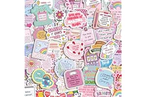 150 Pcs Holographic Motivational Stickers for Adults Women Teens - Positive Affirmation Inspirational Quote for Journal, Plan