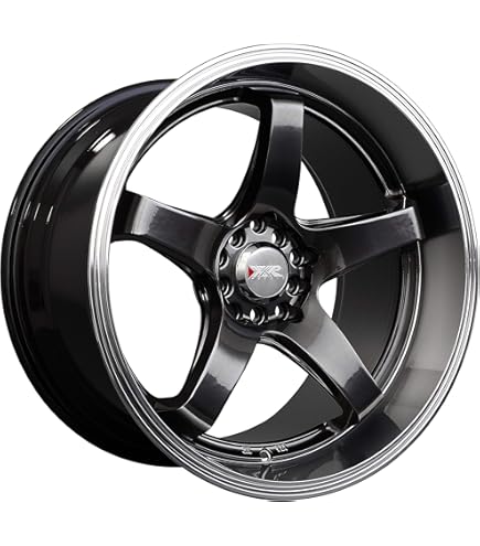 Amazon.com: XXR 555 Chromium Black/ML Wheel with Painted (18 x 8.5