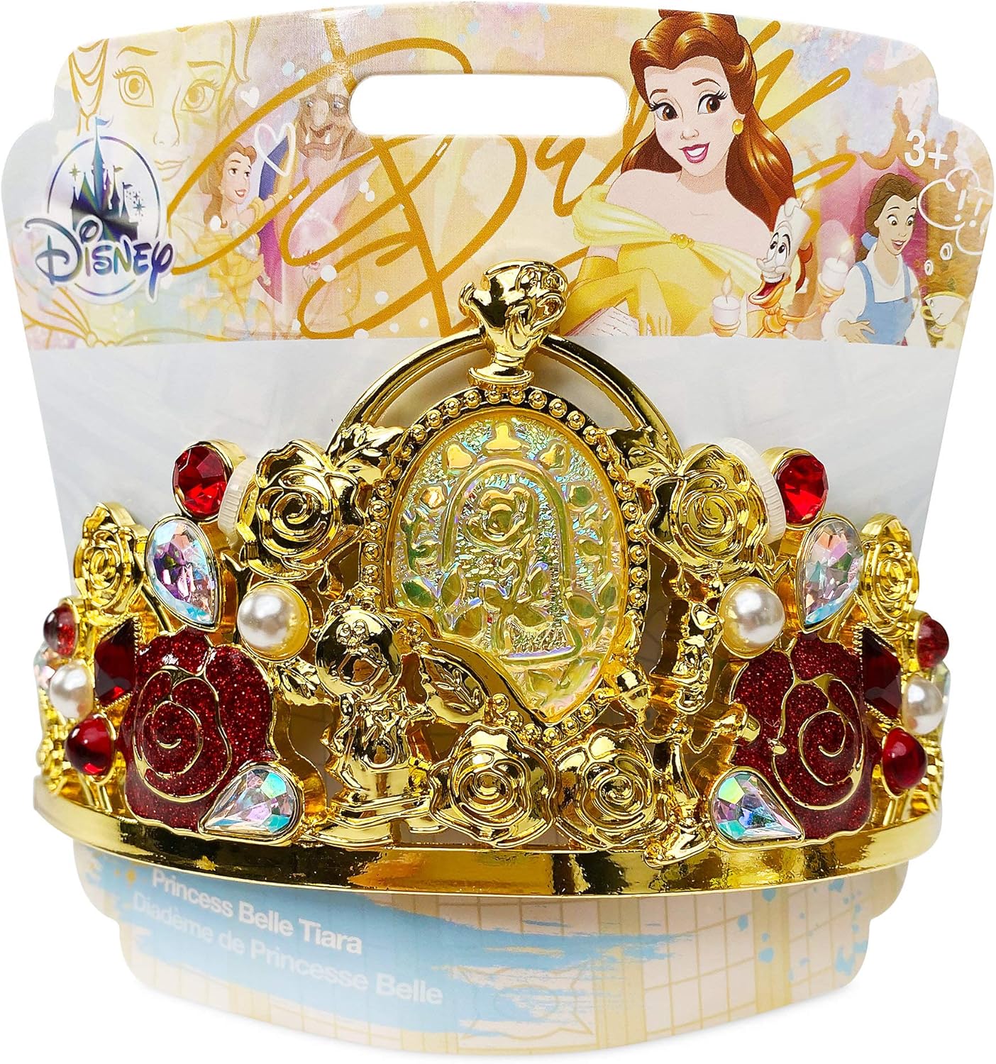 Disney Belle Tiara for Girls – Beauty and the Beast: Clothing