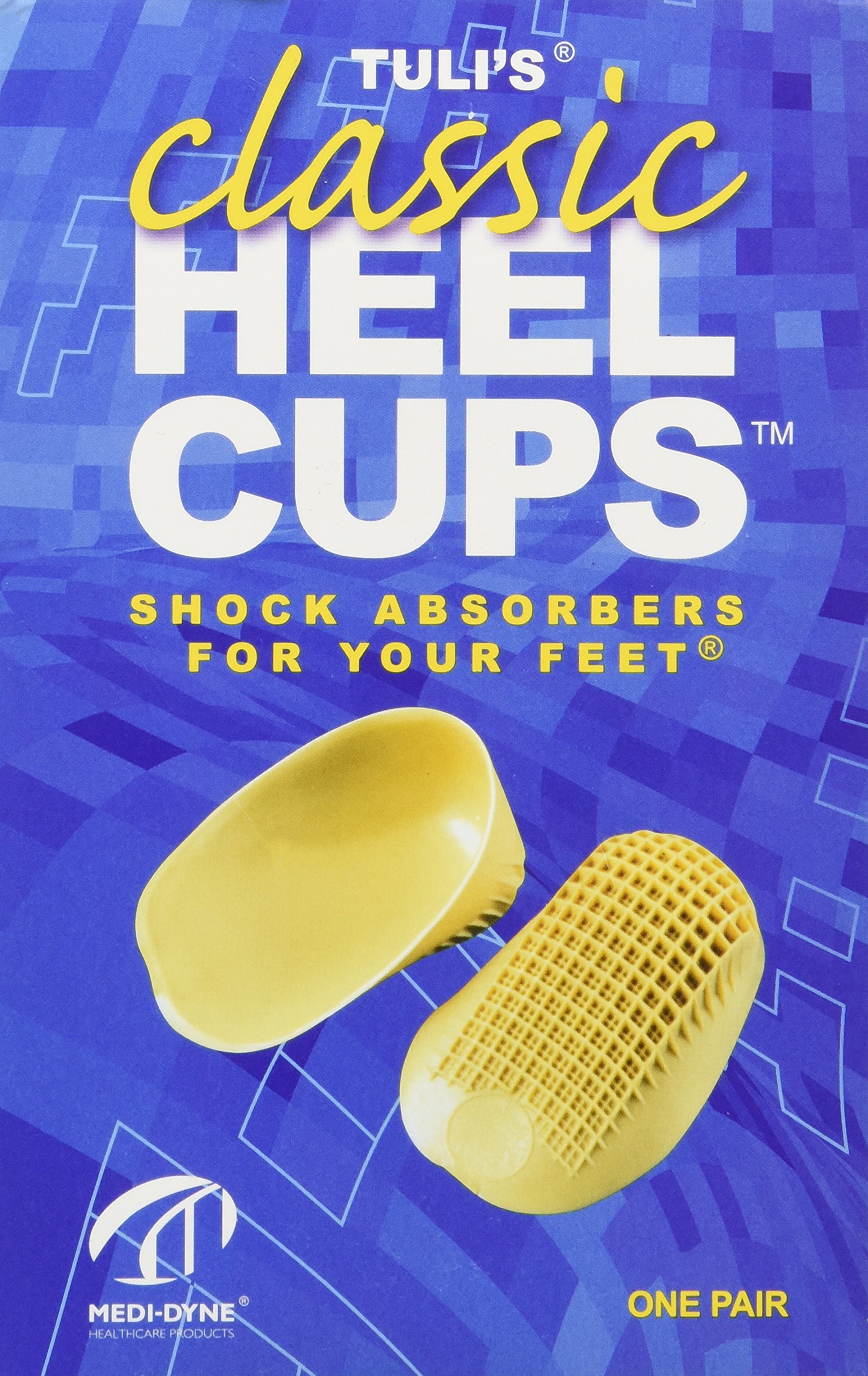 TULI'S HEAVY DUTY HEEL CUPS LARGE Health & Personal Care