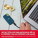 SanDisk Extreme Portable SSD 8TB USB-C NVMe IP65 1050MB/s Read 1000MB/s Write view 4