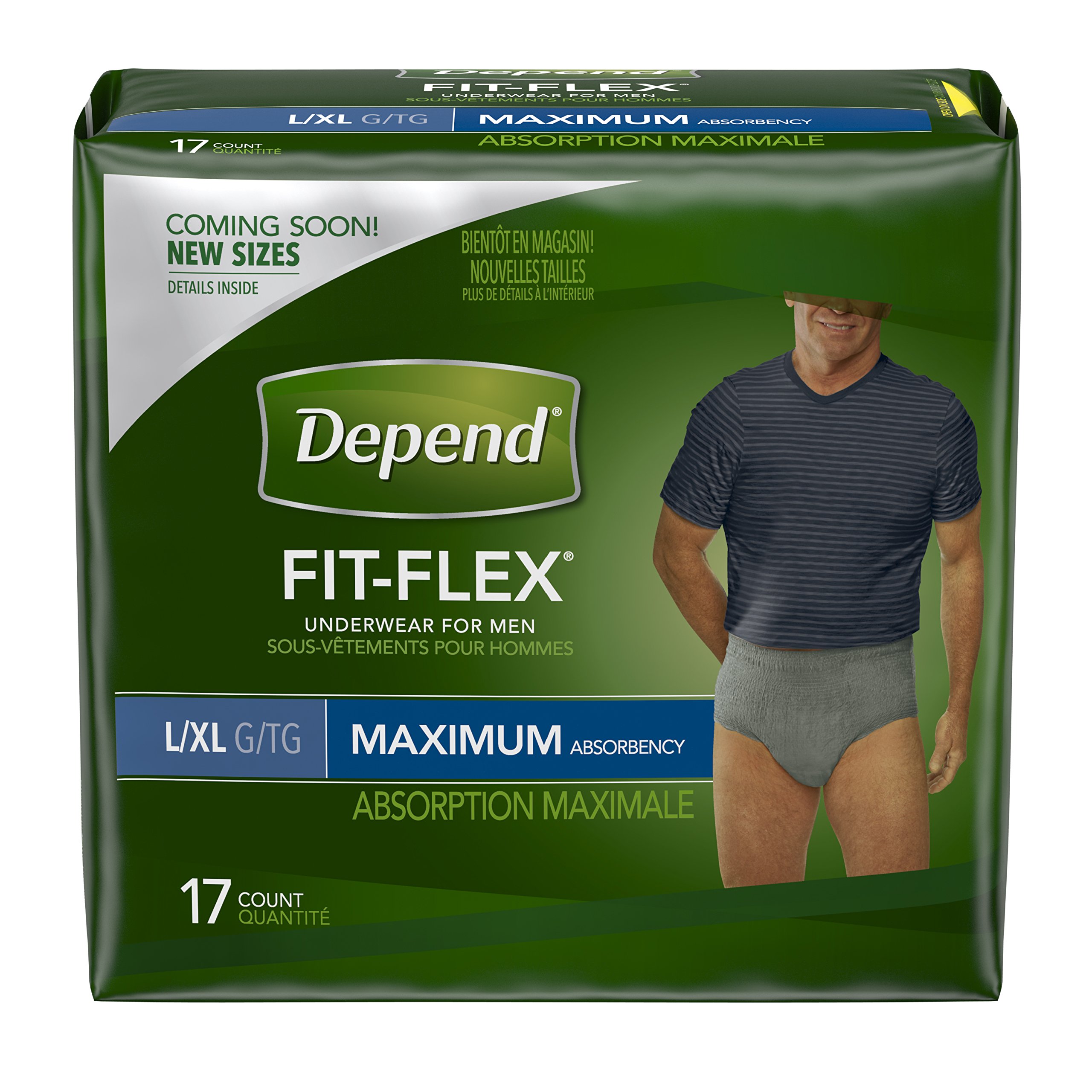 Depend Fitted Maximum Protection Briefs [DEPENDS FITTED BRF