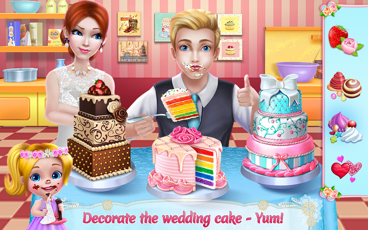 barbie wedding planner games