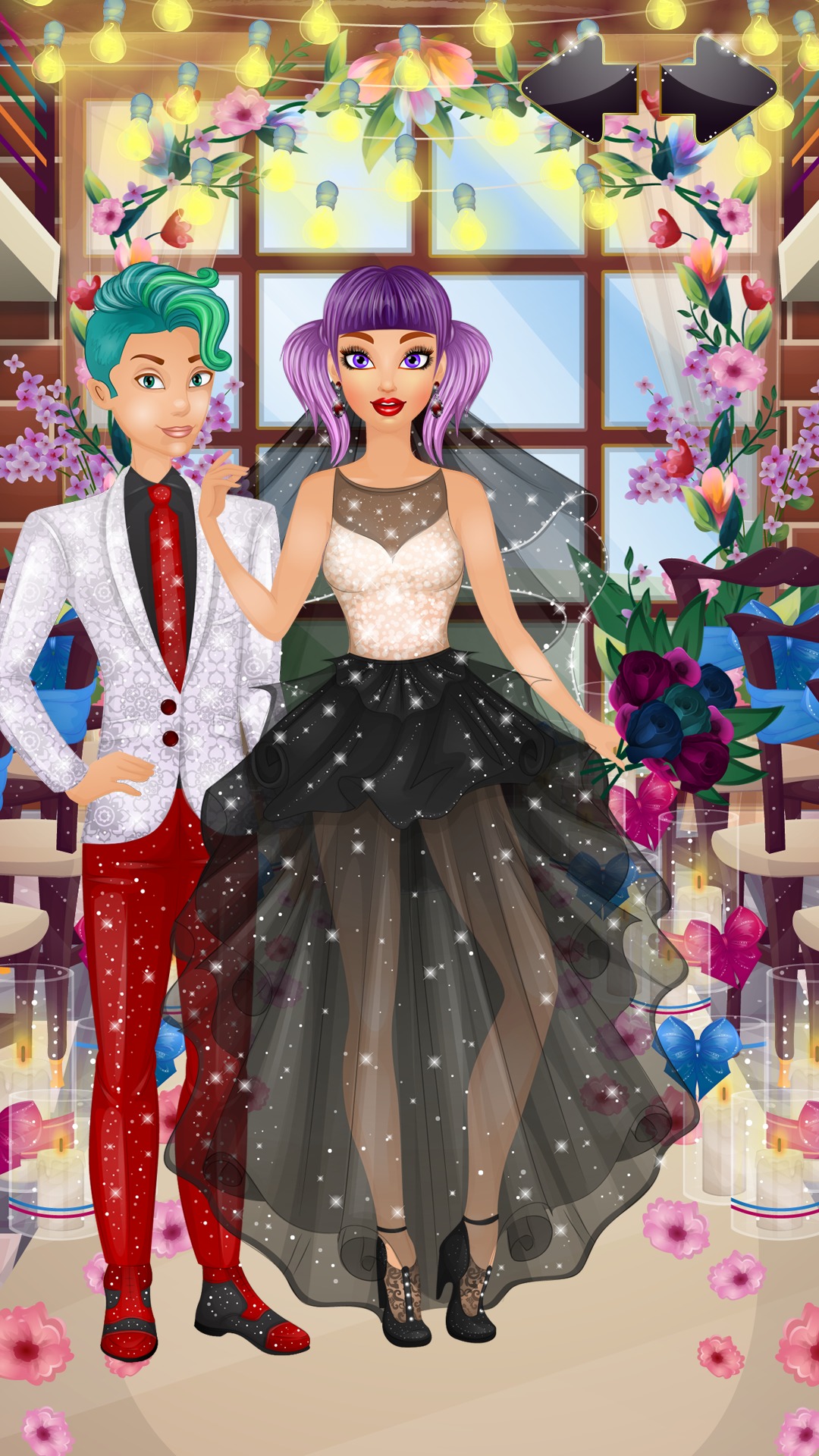 Halloween Wedding Makeover