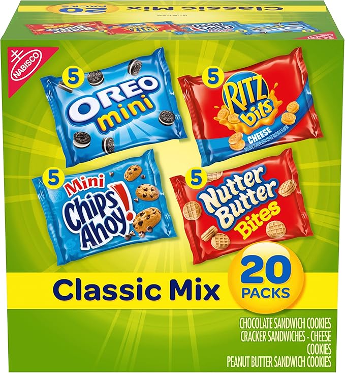 Nabisco Classic Cookie and Cracker Mix (20Count Box) Amazon.ca Grocery