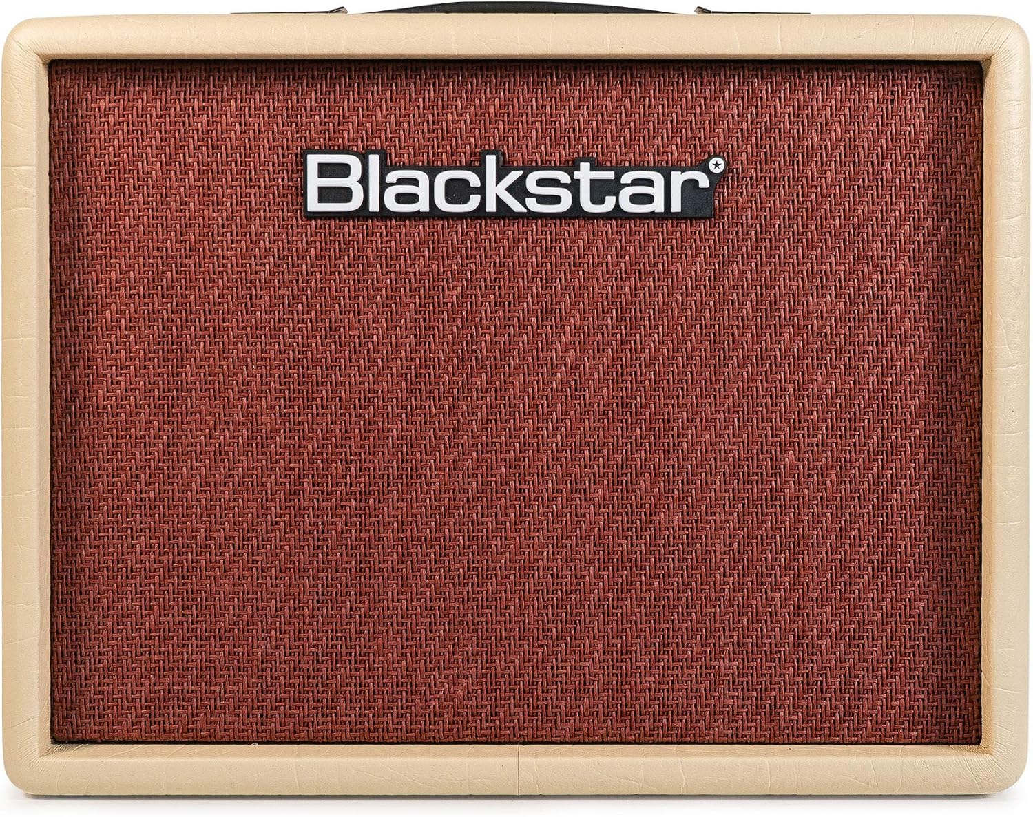 Blackstar Debut 15E Beginners Practice Electric Guitar Amplifier Combo With Delay Effect 15 Watt Headphone Input/Line In MP3 Playback (Beige)