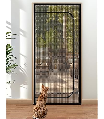 IGXX Cat Screen Door With Double-Sided Zip, Pet Mesh Screen Fits - View #12