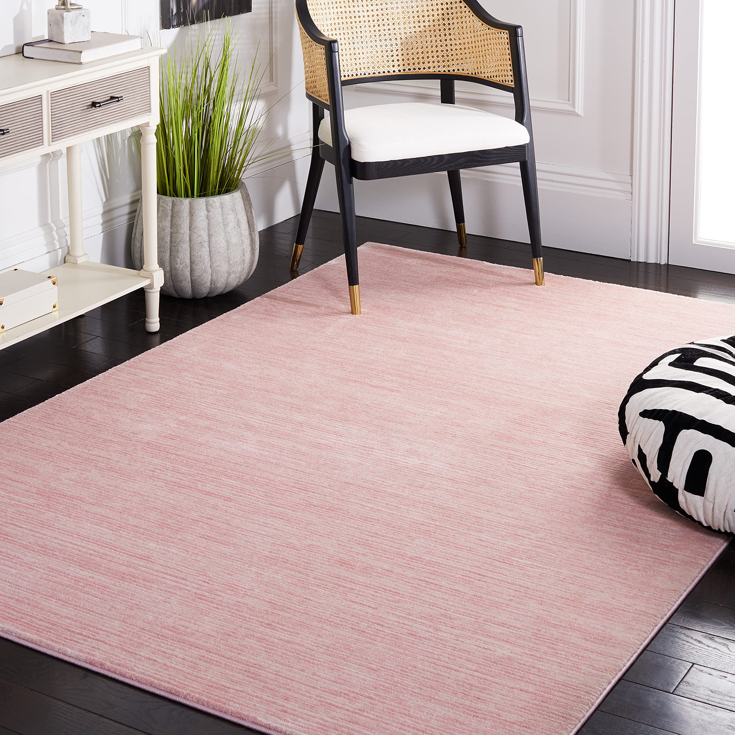 Photo 1 of ***SIMILAR ITEM***
SAFAVIEH Area Rug 6x9 - Vision Collection - Pink, Modern Ombre Design, Non-Shedding & Easy to Clean, Ideal for Living Room, Bedroom, Dining Space (VSN606U)