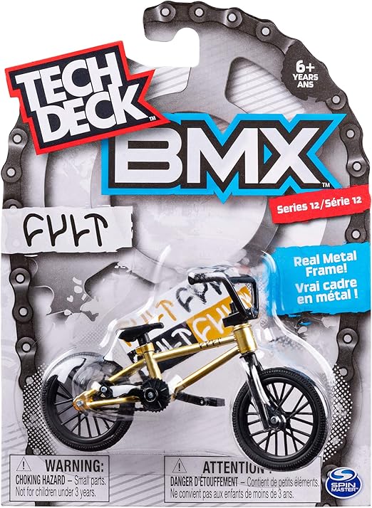 Tech Deck BMX Finger Bike Cult Gold/Black Series 13 Amazon.ca
