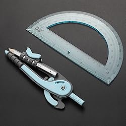 Mr. Pen- Compass and Protractor Set, Math Compass