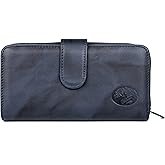 Julia Buxton Heiress Checkbook Wallet Navy