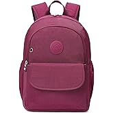 Vendra Moka Compact Hiking Nylon Waterproof Laptop Backpack Purse for Women and Men, Small Lightweight Travel Casual Outdoor Dayback