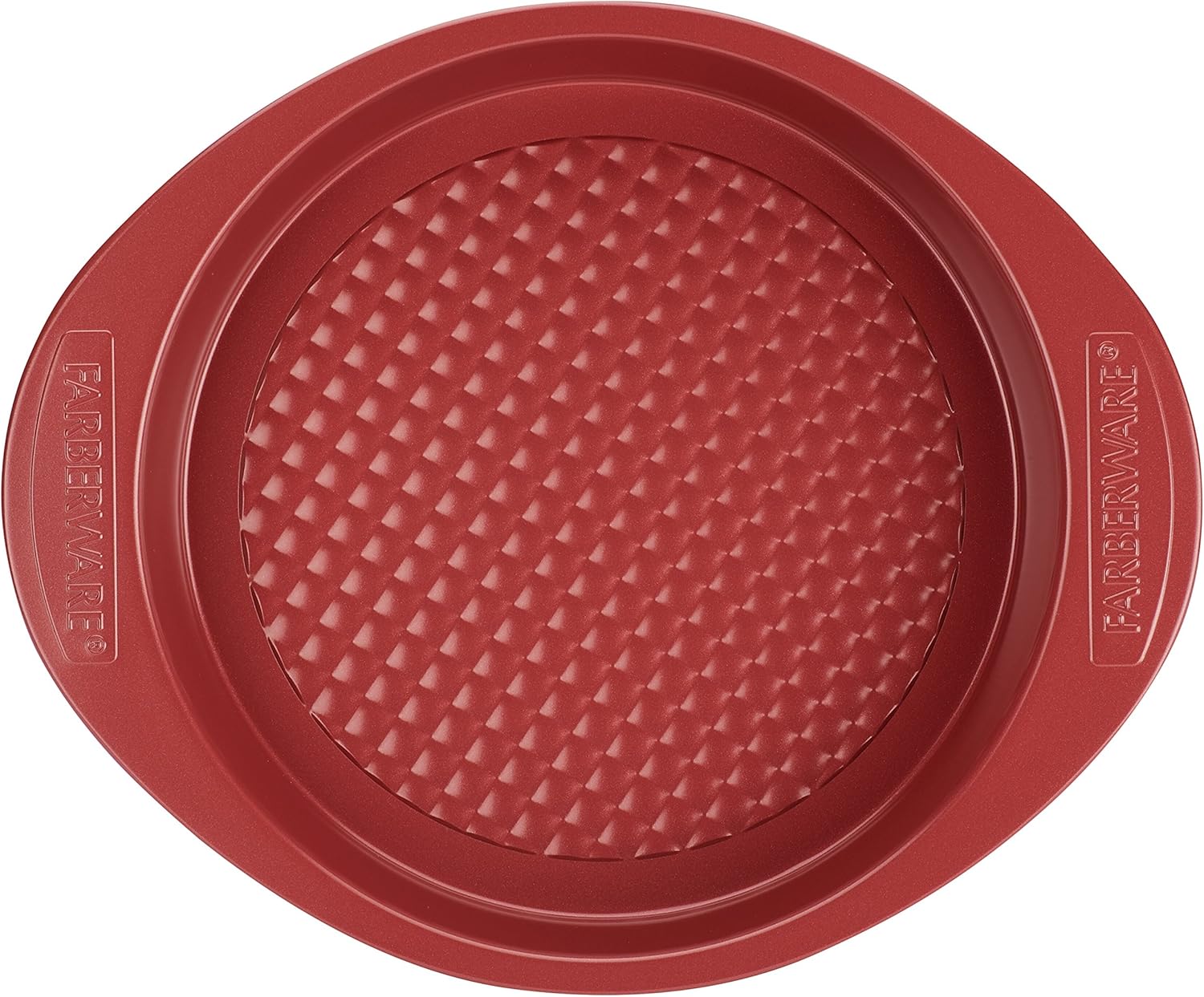 Farberware Nonstick Bakeware Set with Nonstick Cookie Sheet / Baking Sheet, Baking Pan and Cake Pans - 4 Piece, Red: Kitchen & Dining