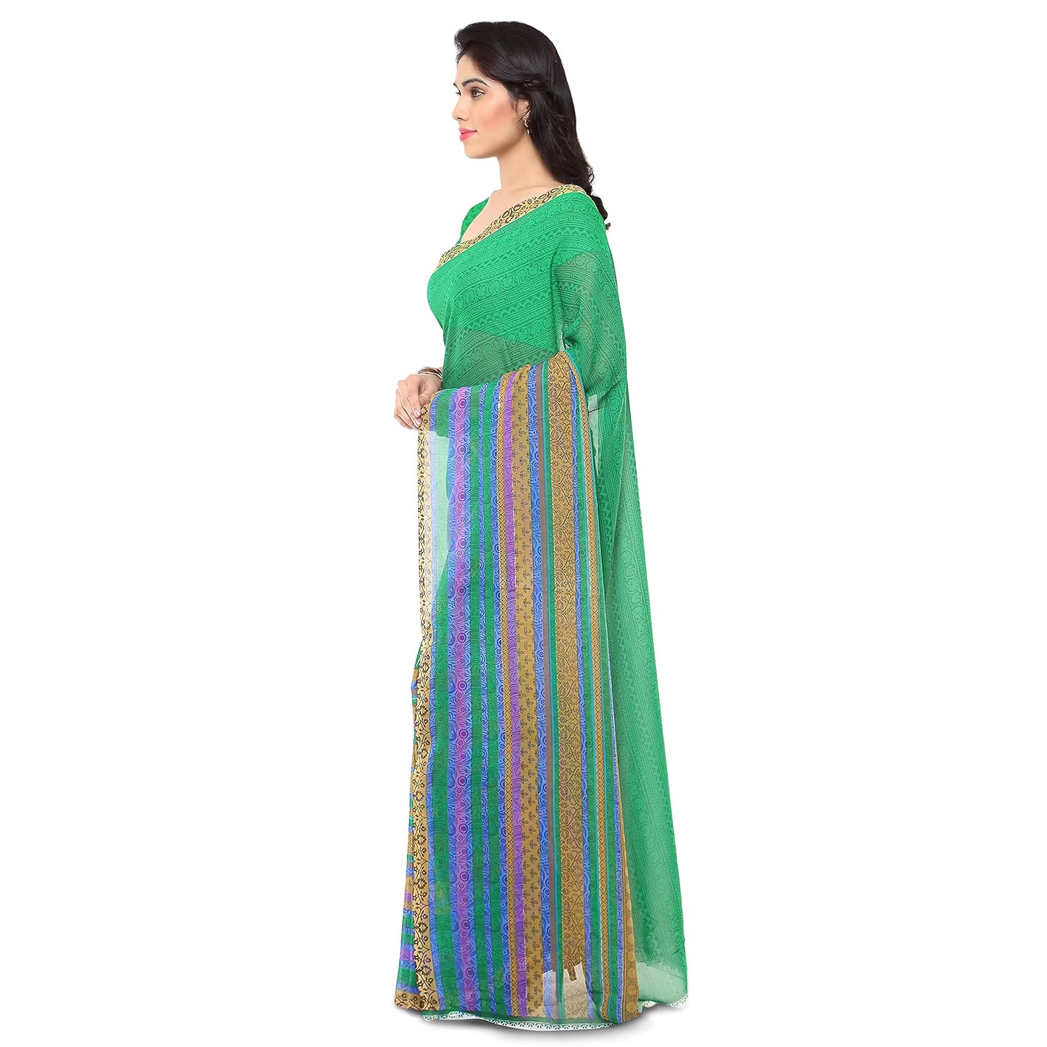 anand sarees saree with blouse piece