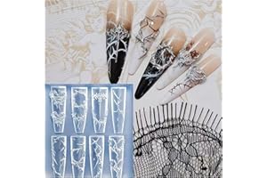 BHCCXZ 3D Nail Molds Thorns Design, Silicone Tool Art Y2k Decoration