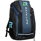 RayaLife Pickleball Bag - Water Proof Pickleball Backpack, Ample storage for Paddles and Gear, Fence Hook, Shoe Compartment