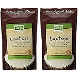 Now Foods Lactose Milk Sugar - 1 lb ( 2-Pack)
