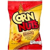 CORN NUTS BBQ Corn Kernels, Snacks for Adults, 4oz x12 | Kosher, Crunchy &amp; Salty Snacks, Snack Box. Great for the Office, Lunch, Parties, On the Go