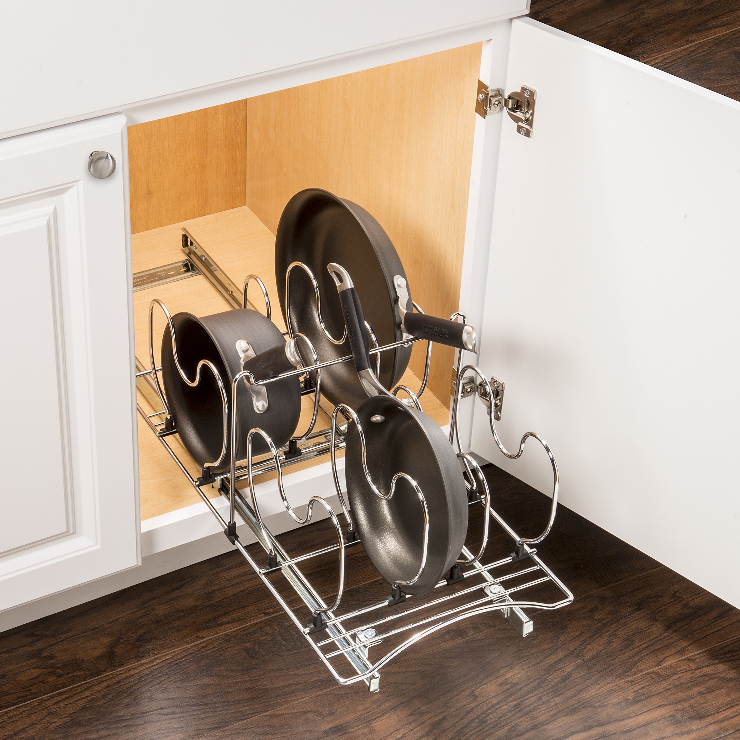 Lynk Professional Roll Out Cookware Organizer Pull Out Under