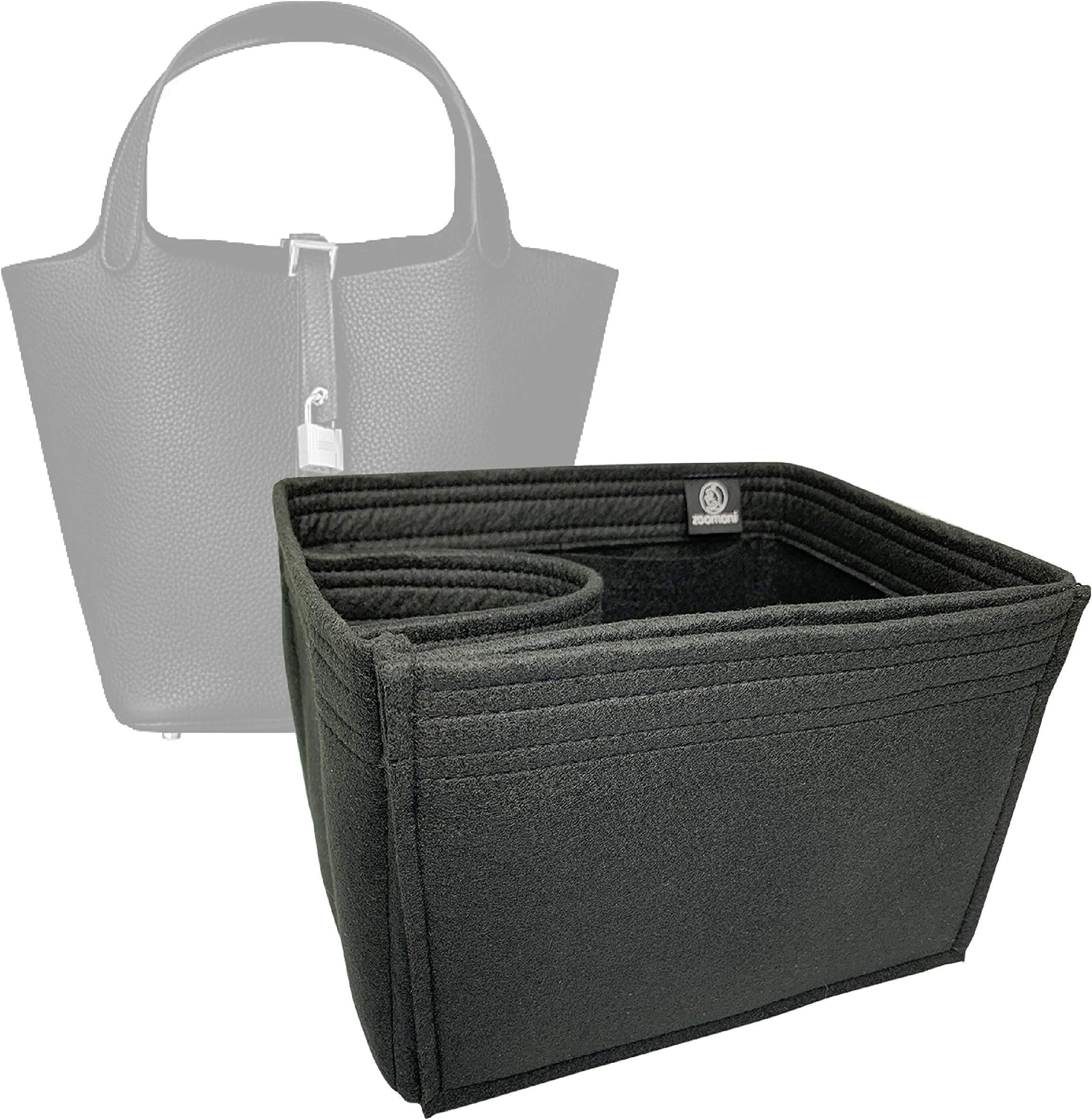 Zoomoni Hermes Picotin 22 Bag Insert Organizer - Premium Felt (Handmade/20 Colors)