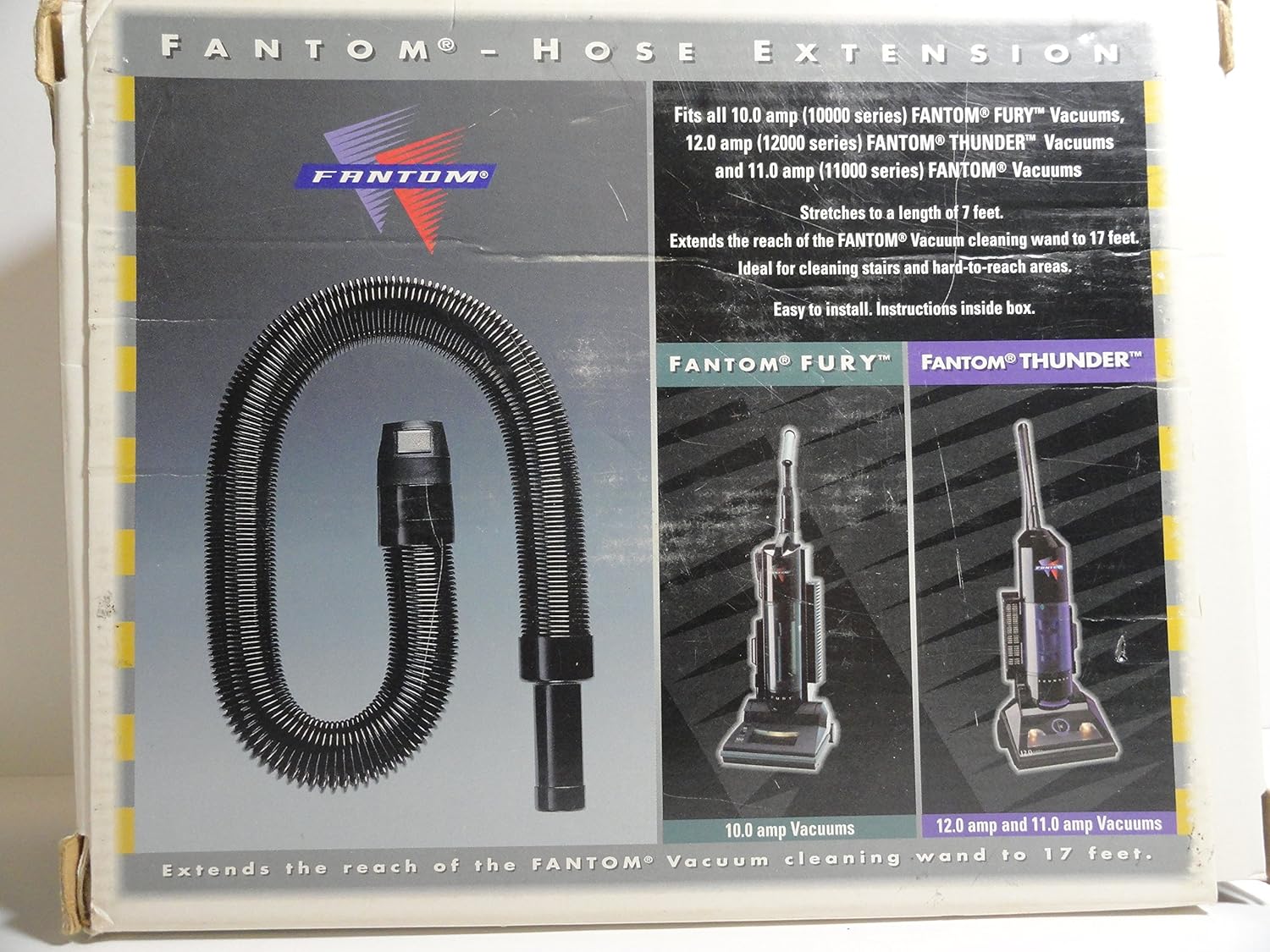Fantom Hose Extension for Fury and Thunder Vacuums