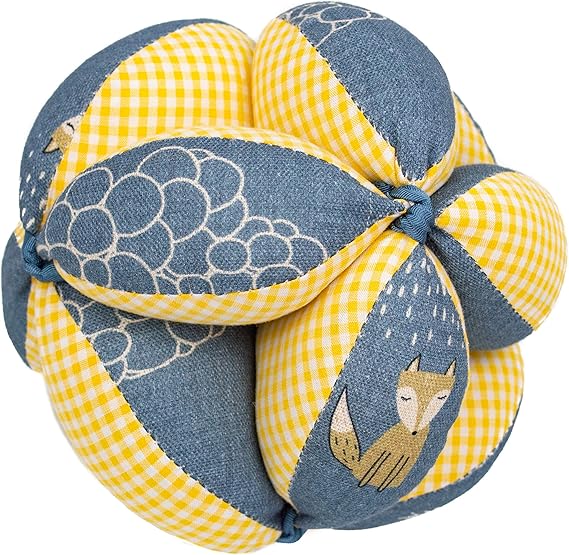 Borda y más Pelota Montessori de Tela para bebé. (Fox): Amazon.es: Juguetes y juegos