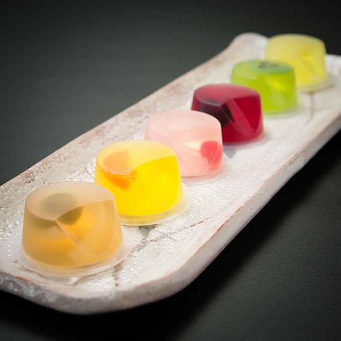 Amazon くず切りゼリー 自家製氷上花ゼリー12個入り ひょうじょうか 不明 ゼリー 通販