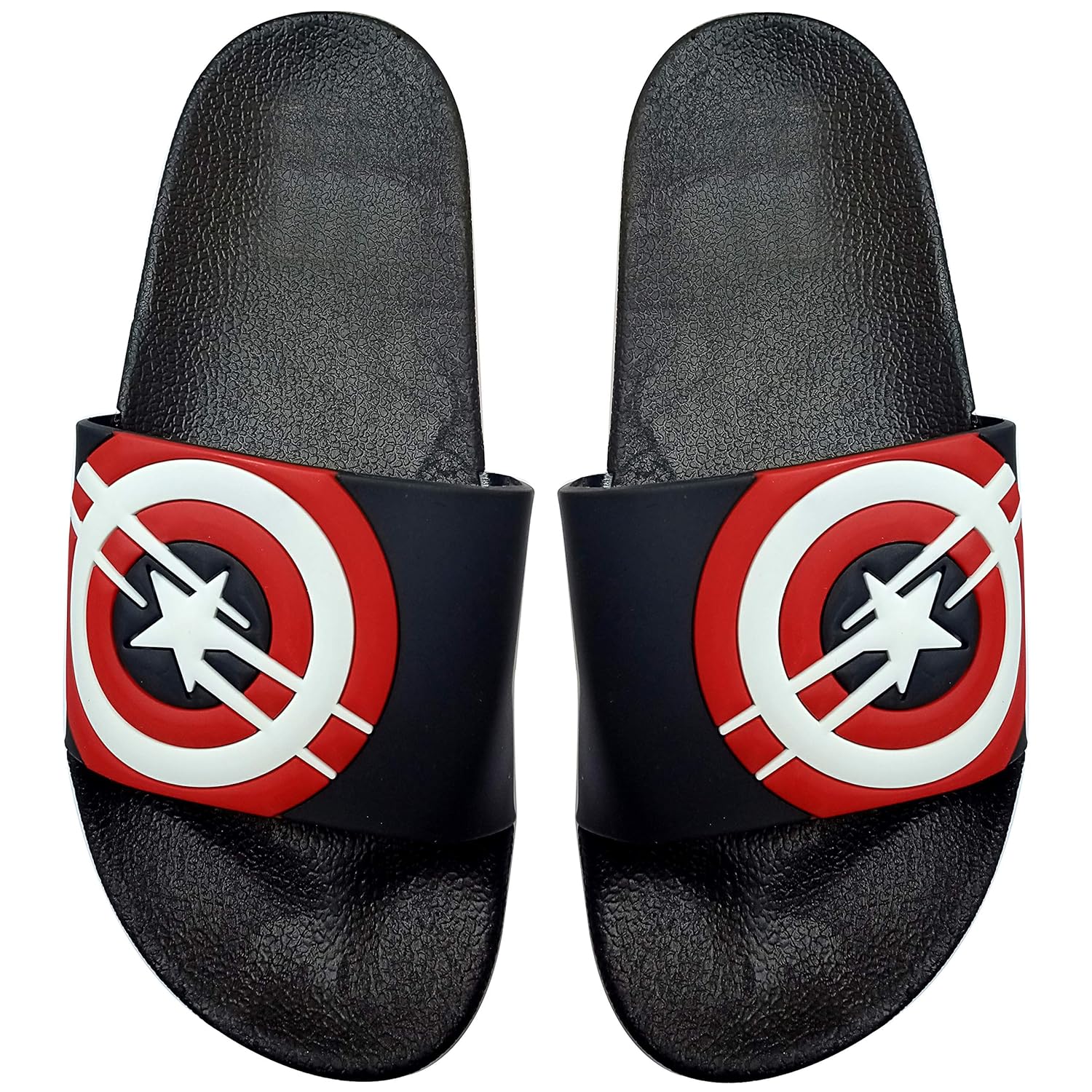 captain america flip flops