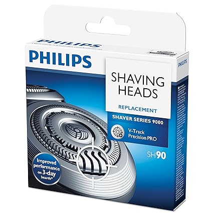 Philips V-Track PRO 3 Ersatzscherköpfe für Shaver Series 9000 (SH90/60)