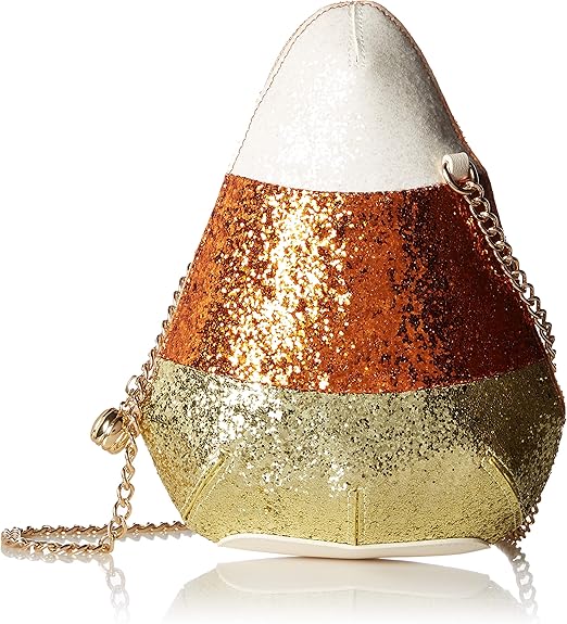 betsey johnson candy corn purse