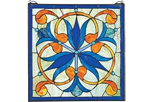 Design Toscano TF26647 Decorative Centerpiece Sculptural Bowl, Blue Orchid