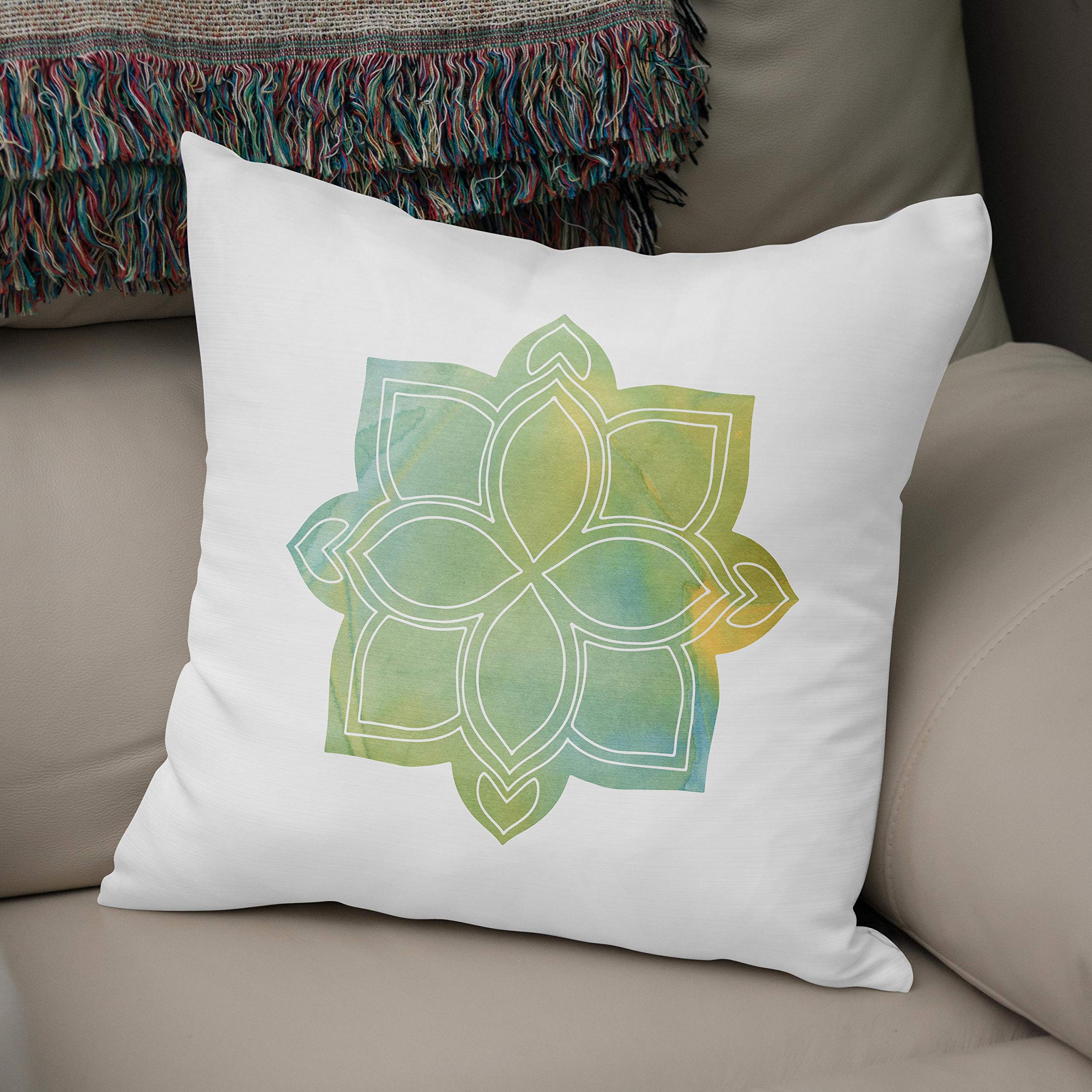 Bonamaison, Decorative Cushion Cover - 50% Cotton 50% Polyester - 43x43cm - Designed and Manufactured in Turkey
