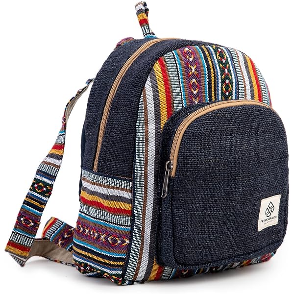 ? Yaopeing Casual Vintage Backpack Women Blue Unique Style Fashion BohoHandbag Yaopeing Women Casual Backpack Vintage Unique Style Fashion  main image 2
