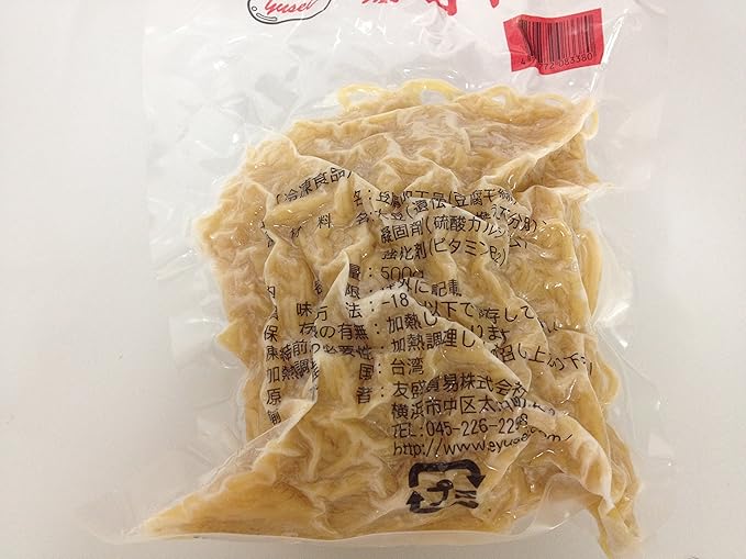 Amazon 泰山干糸 とうふ麺 豆腐干絲 トウフカンス 500ｇ 冷凍食品 泰山 冷凍惣菜 通販