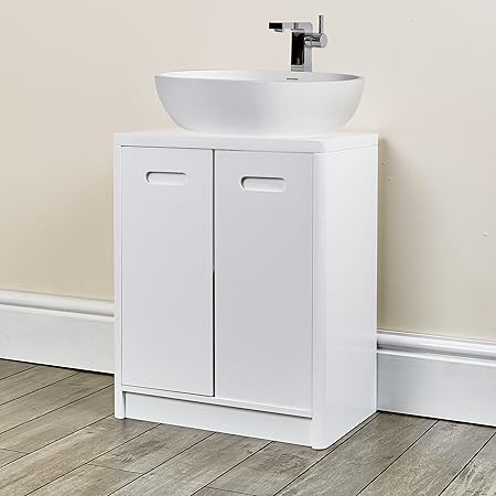 Abreo New Under Sink Cabinet Bathroom White Furniture For Fitting ...