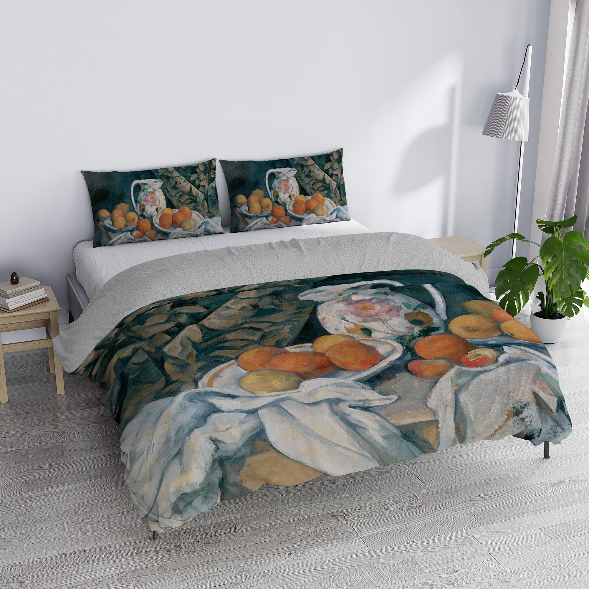 Italian Bed Linen SOGNI D'AUTORE Duvet Cover Set 100% Cotton, SD-04, Double