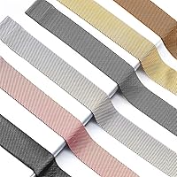 Metal Band,Compatible With Apple Watch Band iWatch Series SE/7/6/5/4/3/2/1 All Models Magnetic Stainless Steel Mesh…