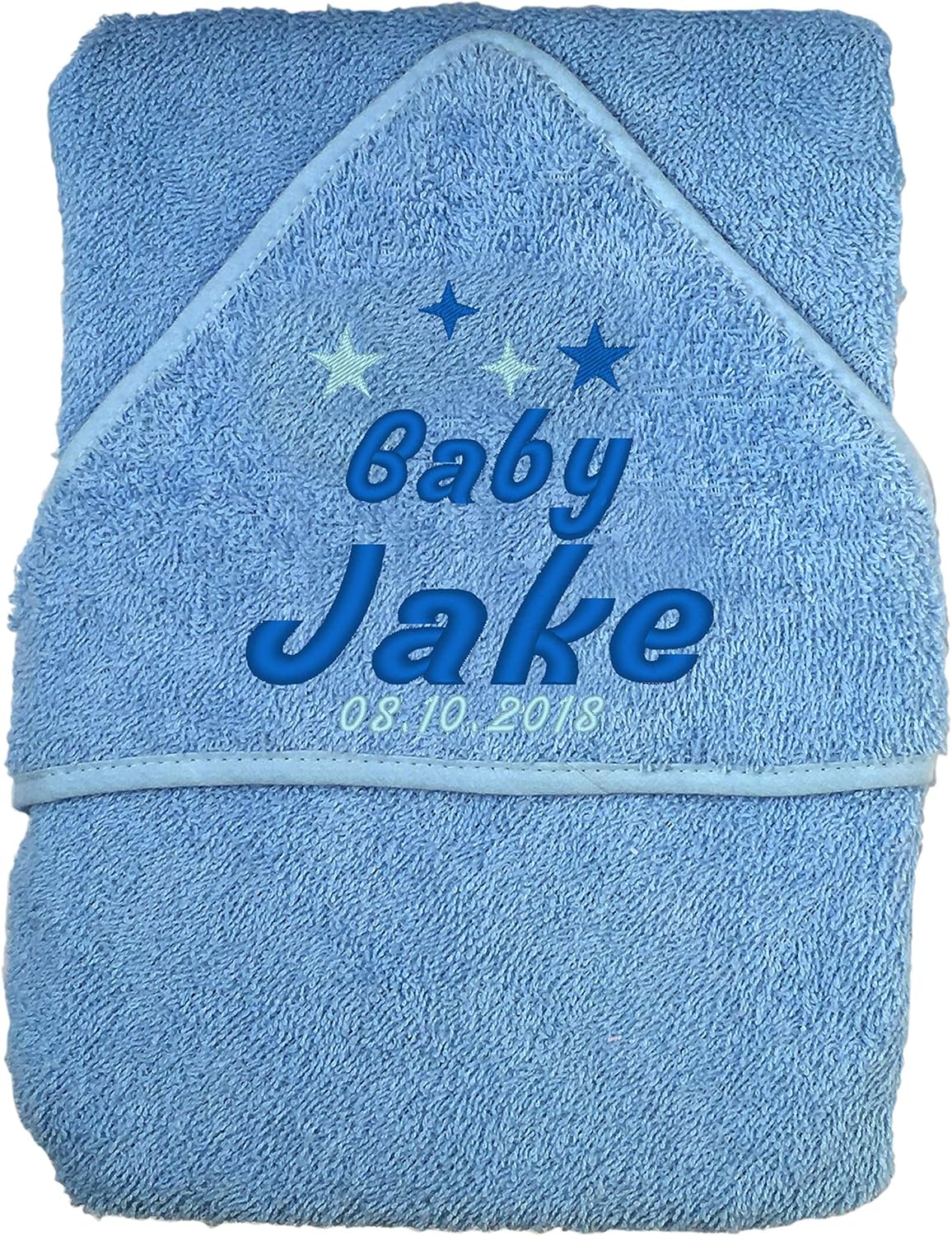 Serviette De Bain A Capuche Brodee Personnalisee Avec Nom De Garcon Et Fille Toilette De Bebe Bebe Puericulture Lawawarenesssociety In