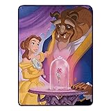 Northwest Beauty & The Beast Micro Raschel Throw
