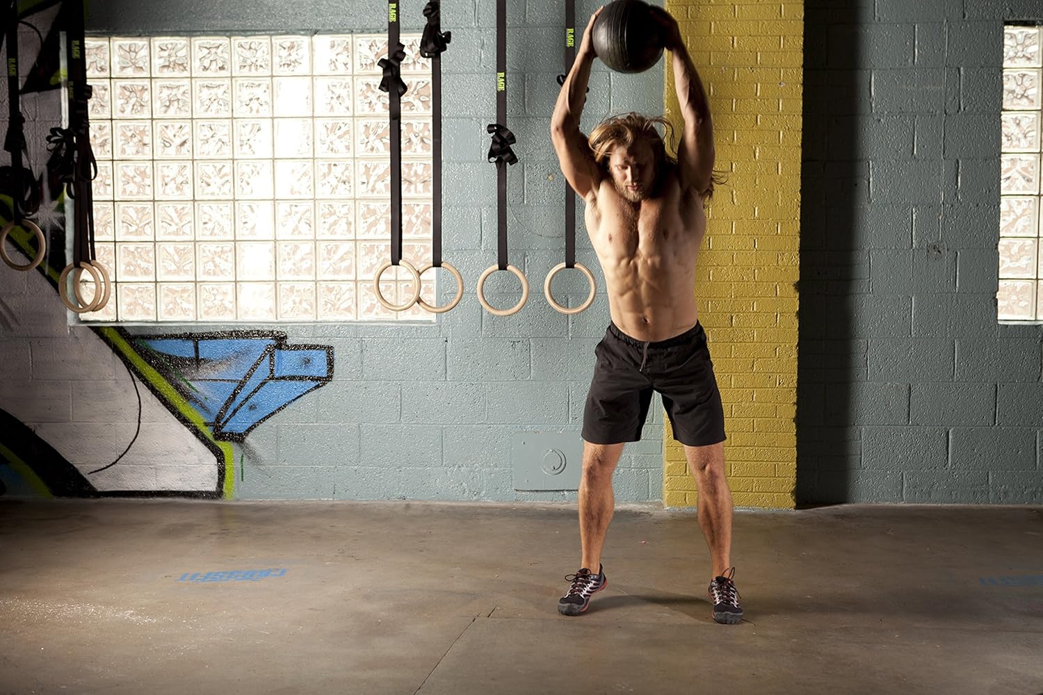 RAGE Fitness Slam Ball, Ideal for Cross Training, Core Exercises, Plyometric and Cardio Workouts: Sports & Outdoors
