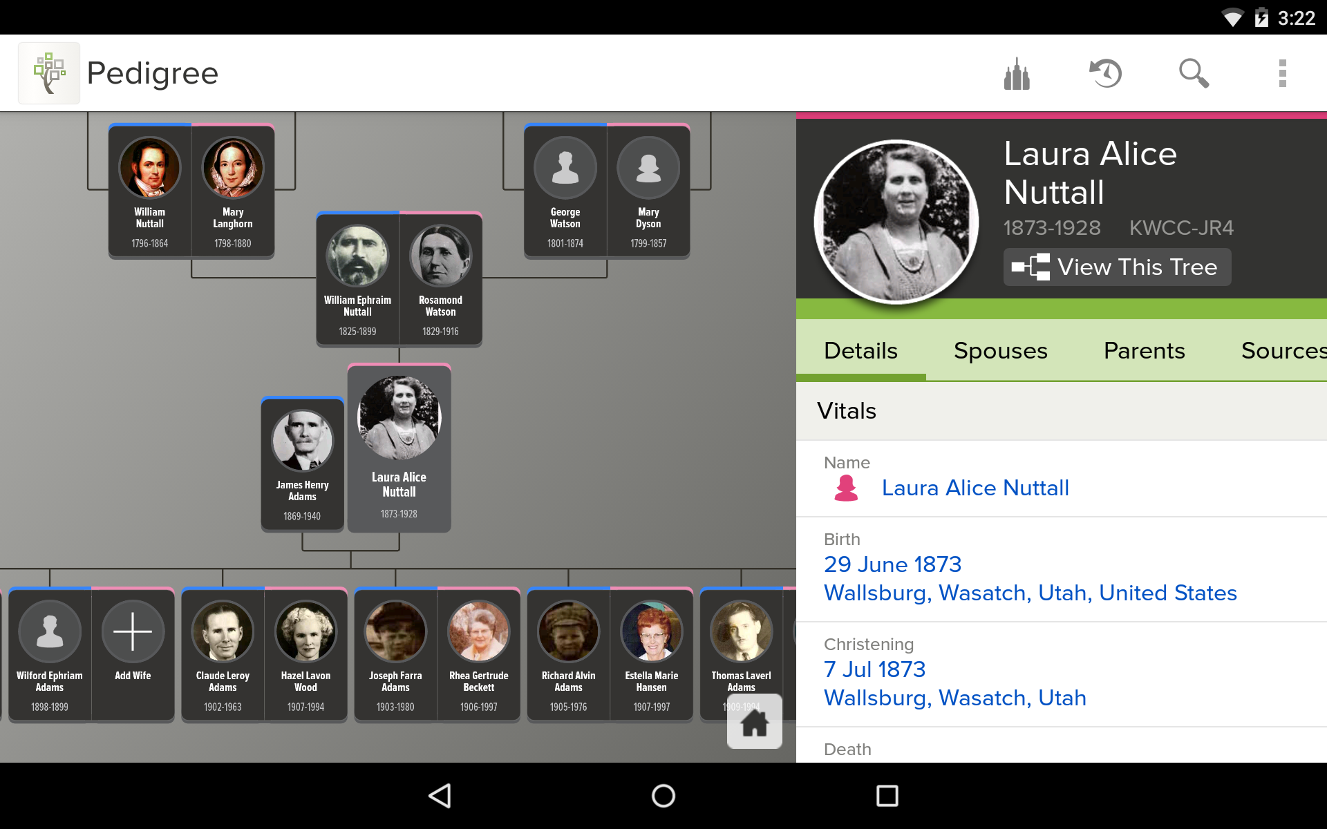 Amazon com FamilySearch Tree  Appstore for Android