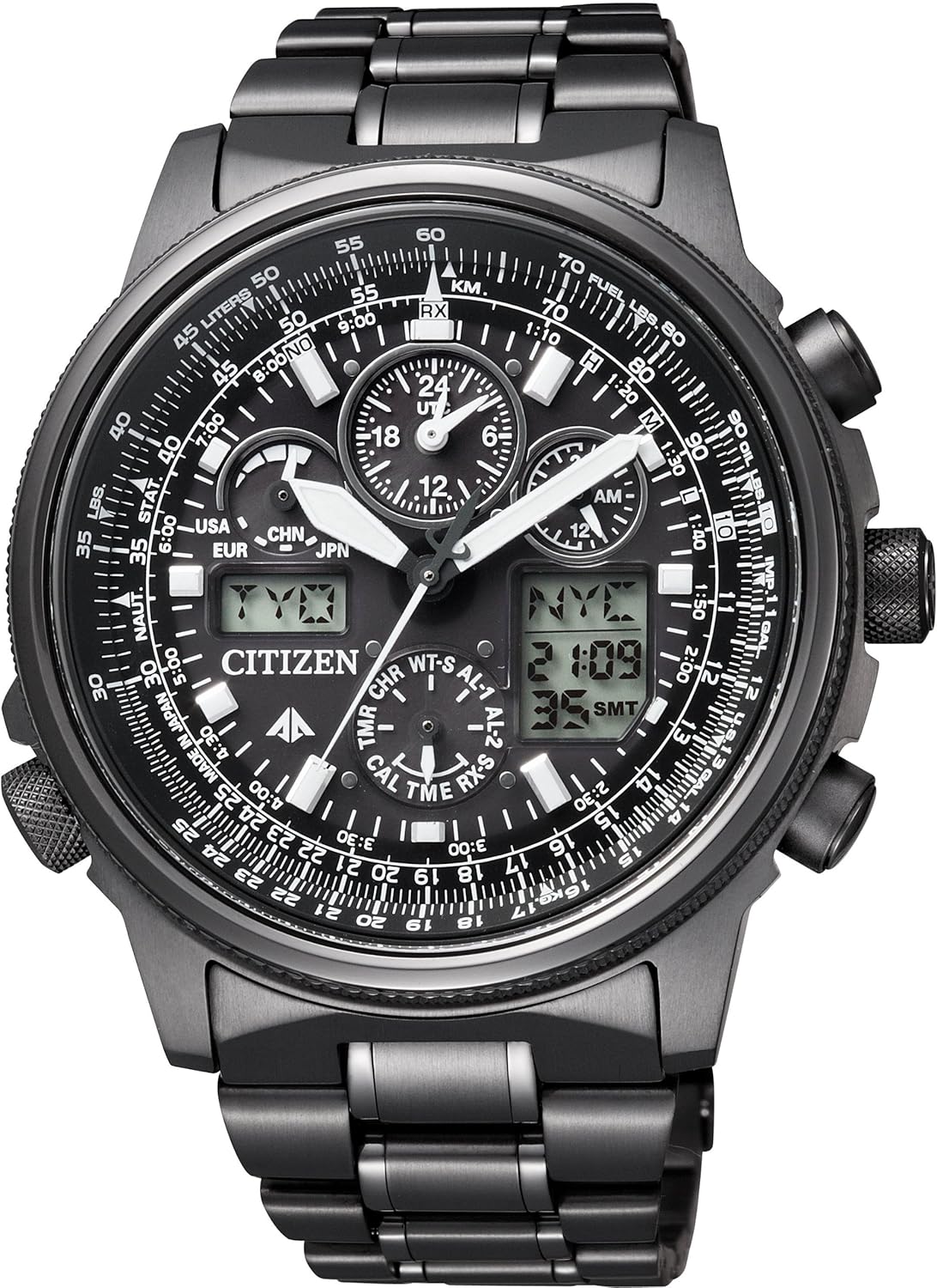 最安値 シチズン Citizen 腕時計 Promaster プロマスター Eco Drive エコドライブ 電波時計 Skyシリーズ Dlc仕様 Jy8025 59e メンズ B00cheobpm Luzonhealthcare Com